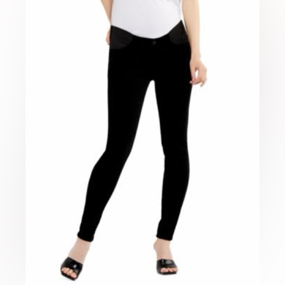 J Brand Side Panel Mama J Super Skinny Maternity Jeans